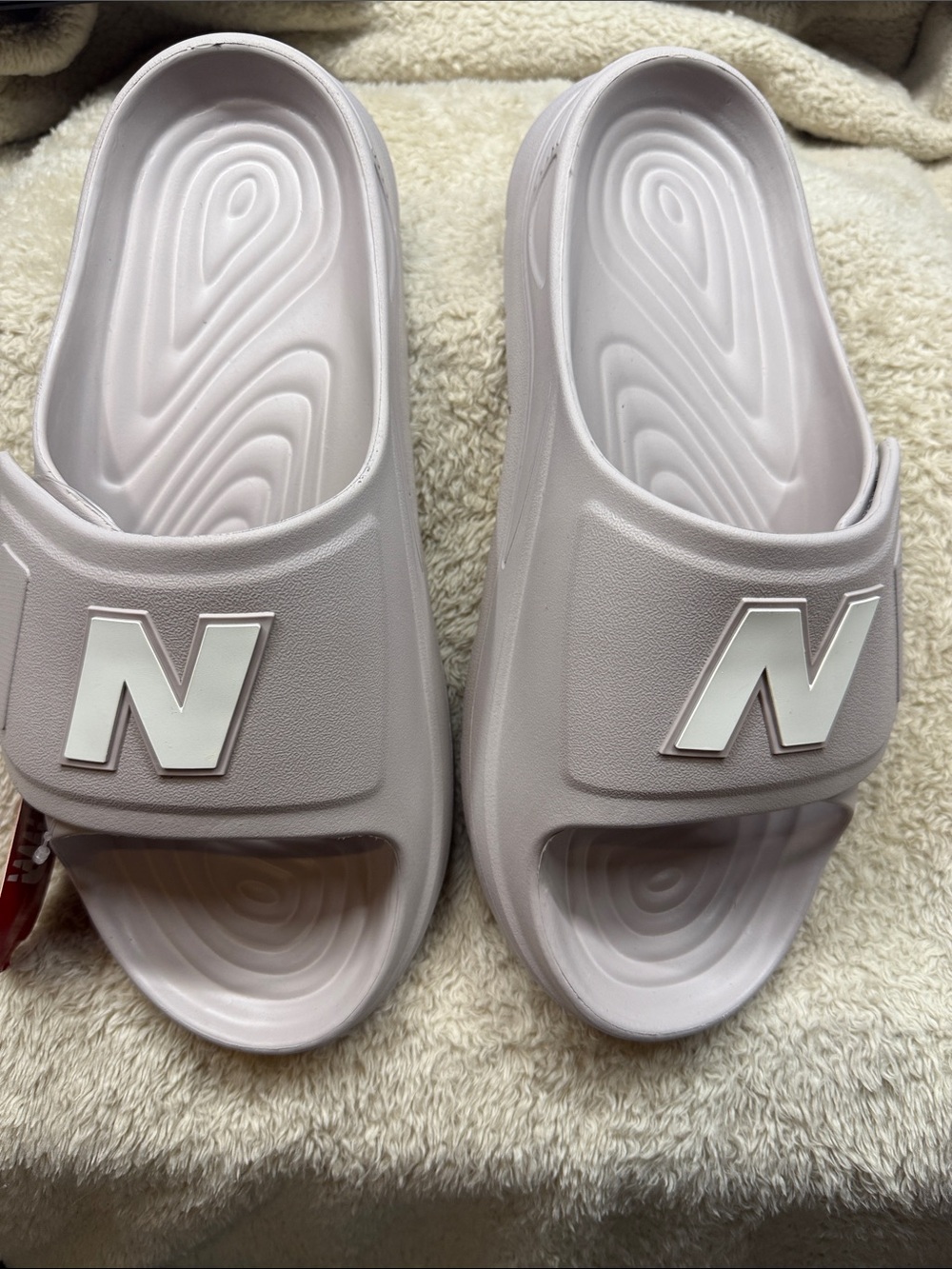 New Balance 202XA Velcro Slide Pale Lavender